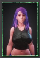  big_tits cute purple_hair  rating:SFW score:0 user:Versaider